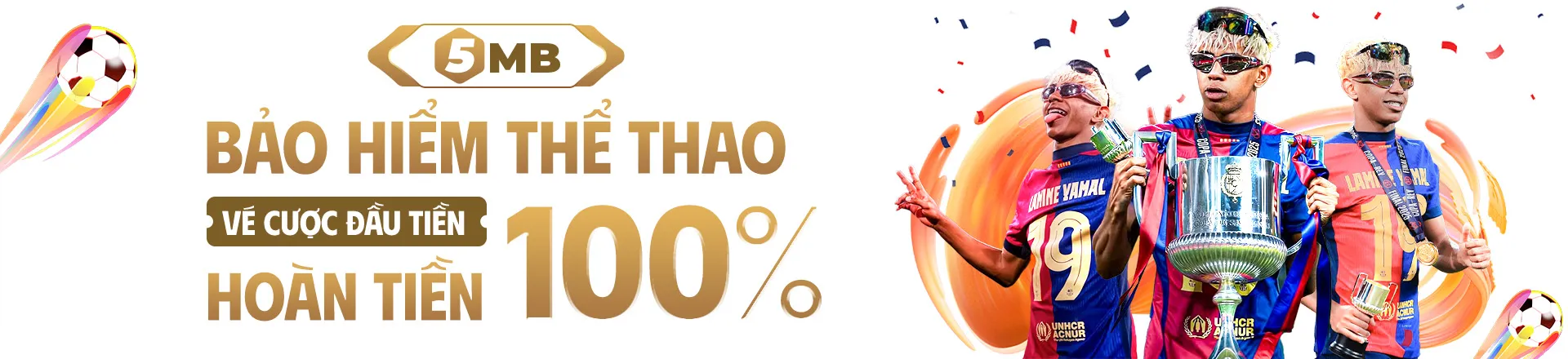 bảo hiểm thể thao 5mb